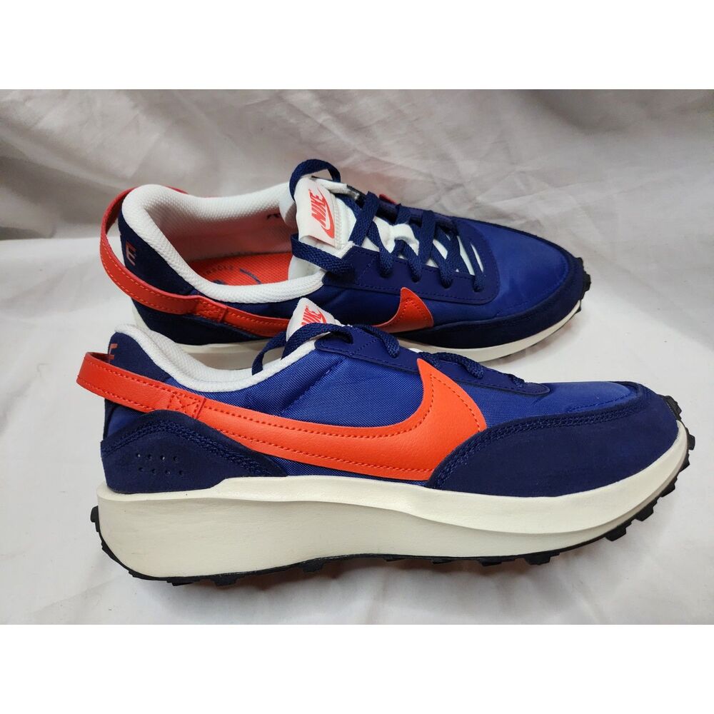 Nike Waffle Debut Women’s 11 Blue Void Picante Red Sneakers